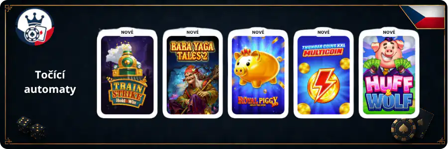 Tocici automaty casino zahranicni
