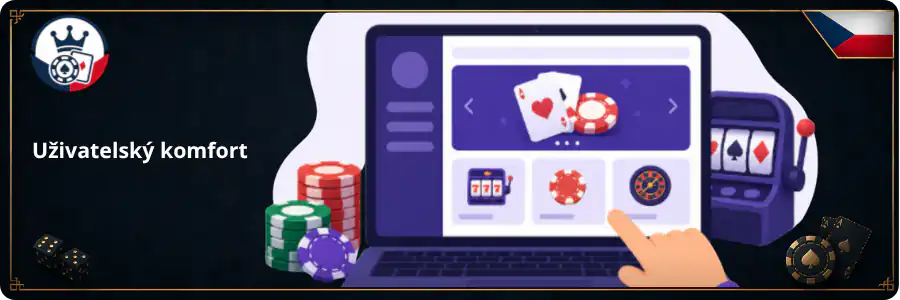 Uzivatelskys komfort nejlepsi online casina