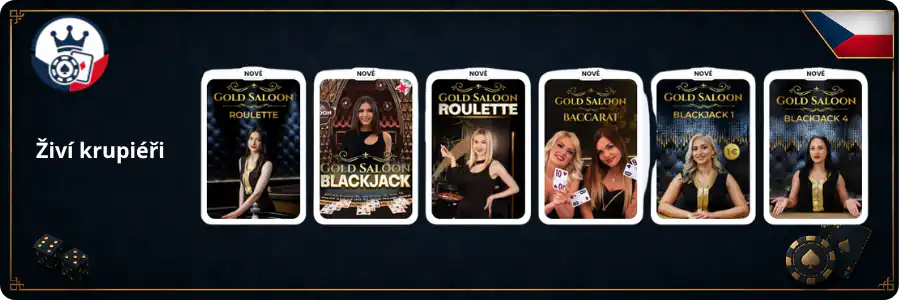 Zivi krupieri casino zahranicni